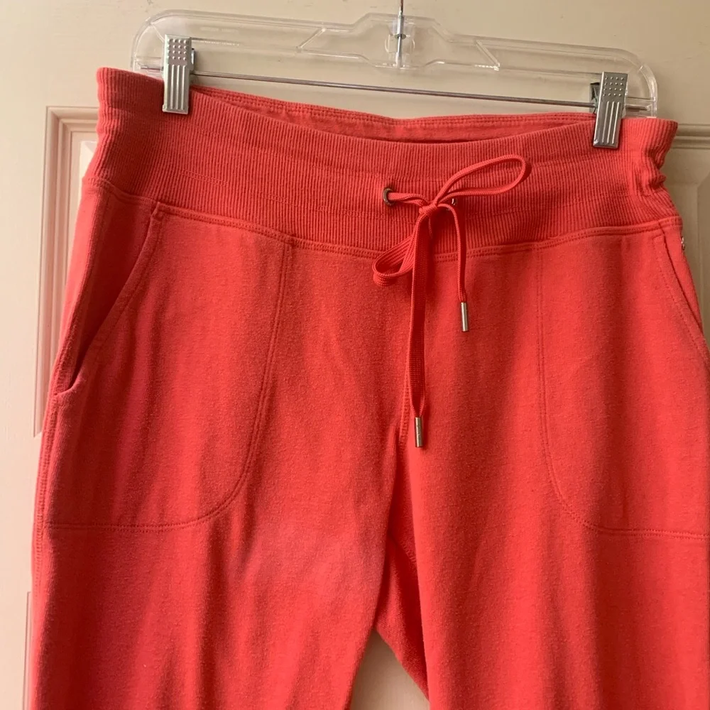 DKNY Coral Sweatpants with White Branding
